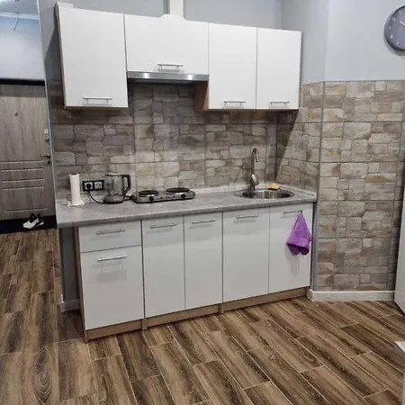 Apartment уютная студия с балконом и панорамным видом на город, жк милос, 7я фонтана