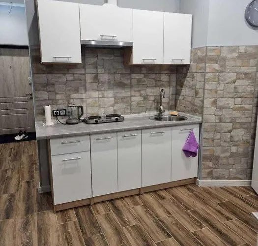 Apartment уютная студия с балконом и панорамным видом на город, жк милос, 7я фонтана