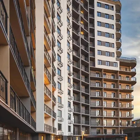 уютная студия с балконом и панорамным видом на город, жк милос, 7я фонтана Apartman Odessza